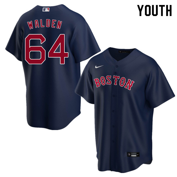 Nike Youth #64 Marcus Walden Boston Red Sox Baseball Jerseys Sale-Navy
